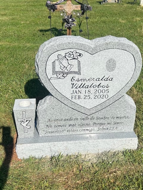 Heart Headstone